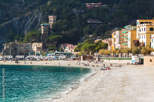 Fototapeta Naklejka Na Ścianę i Meble -  Monterosso al mare, Cinque terre, Liguria, Italy