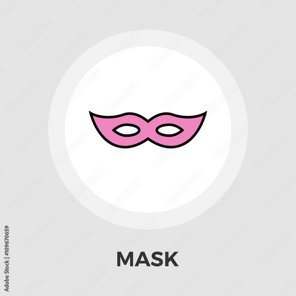 Mask vector flat icon Mask vector flat icon