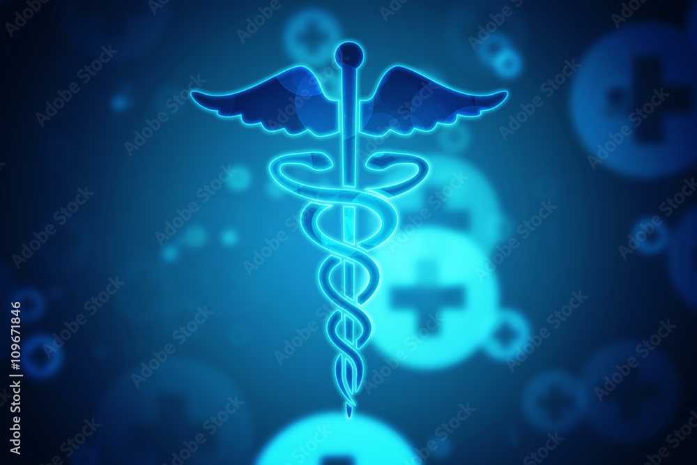 2d illustration Health care and medical logo 2d illustration Health care and medical logo