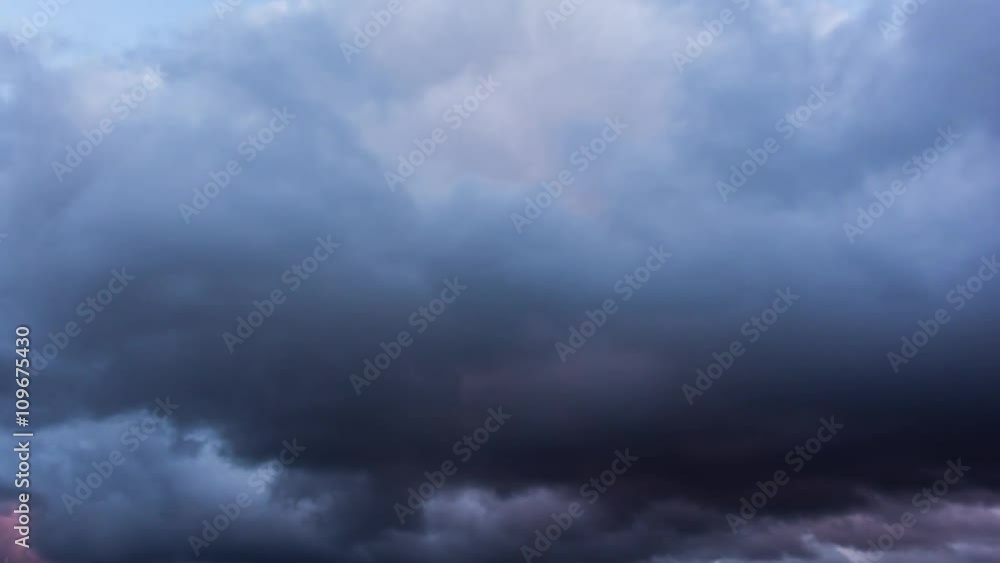 Rain clouds, time-lapse Rain clouds, time-lapse