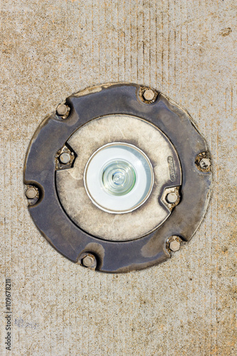 Ground side lamp taxiway