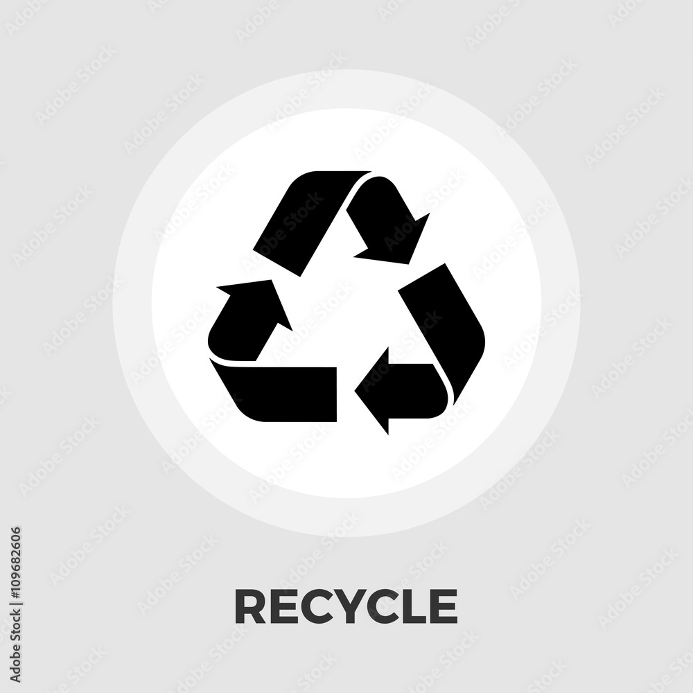 Recycle Vector Icon Recycle Vector Icon