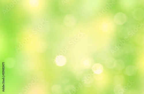 Blurred green abstract background.Colorful wallpaper.