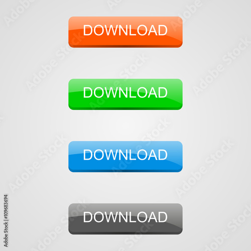 Set of download buttons