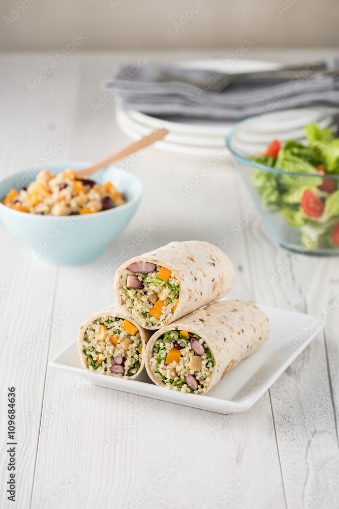Vegan Quinoa Wraps Vegan Quinoa Wraps