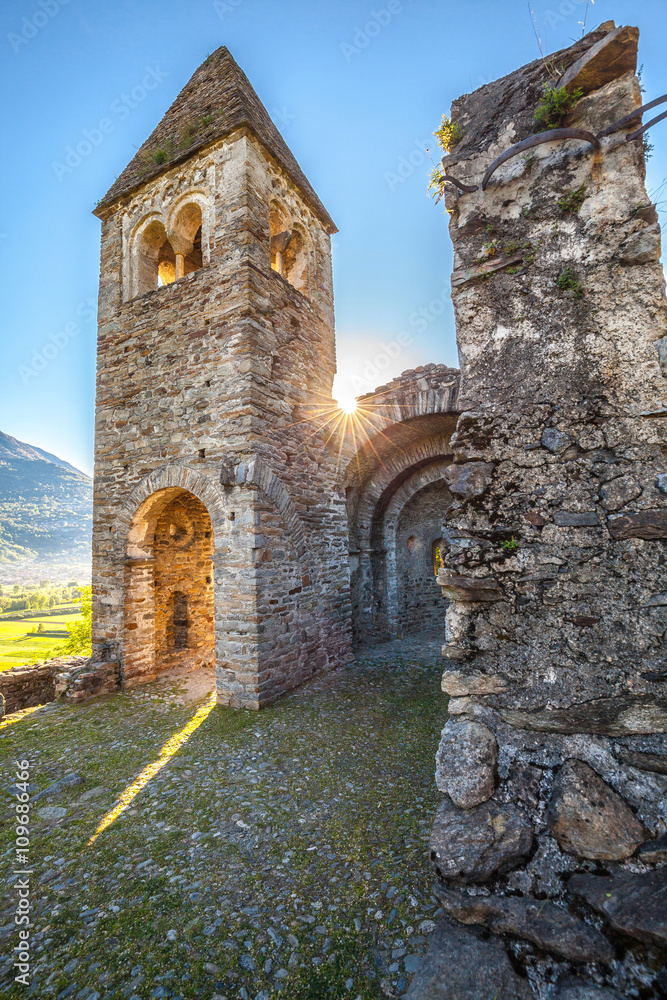Abbazia di San Pietro in Vallate (1078) - Valtellina (IT) - Piagno