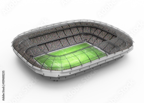 stadium 3d rendering © efks