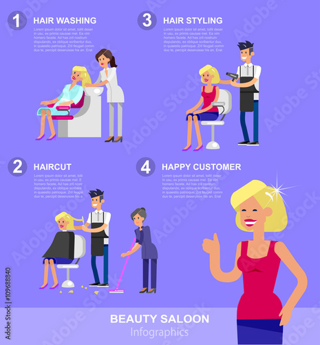 template for beauty saloon 