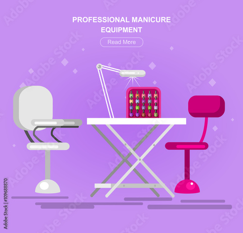 template for beauty saloon