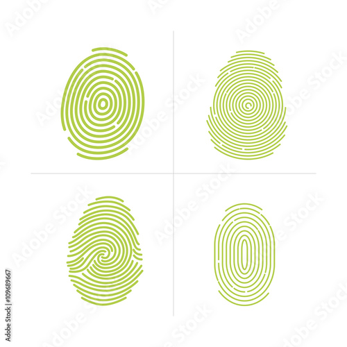 Finger stamp vector outline set. Flat eco product. Ecological cosmetic sign. Medicine, dermatologie. Natural product line. Nature certificate quality. Eco symbol. Bio product element.