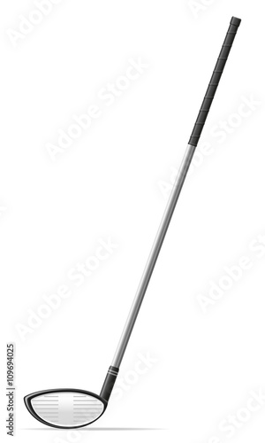 golf club vector illustration