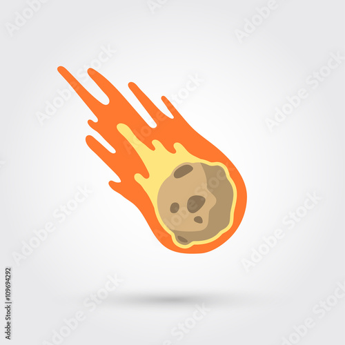 Flame meteorite 