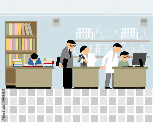 Small science laboratory