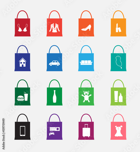 shopping bag icon