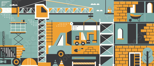 Background construction design