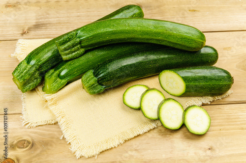 Zucchine verdi photo