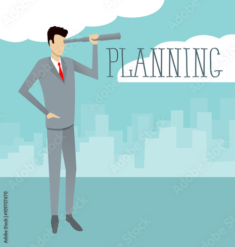 Vector Flat Business Concept
