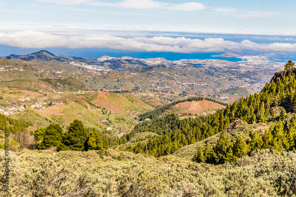 View From Pico de las Nieves - Gran Canaria, Spain