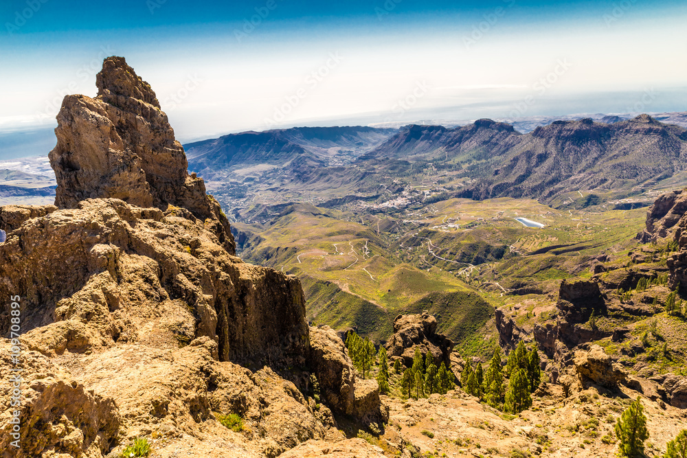 Fototapeta premium Caldera of Tejeda - Gran Canaria, Spain