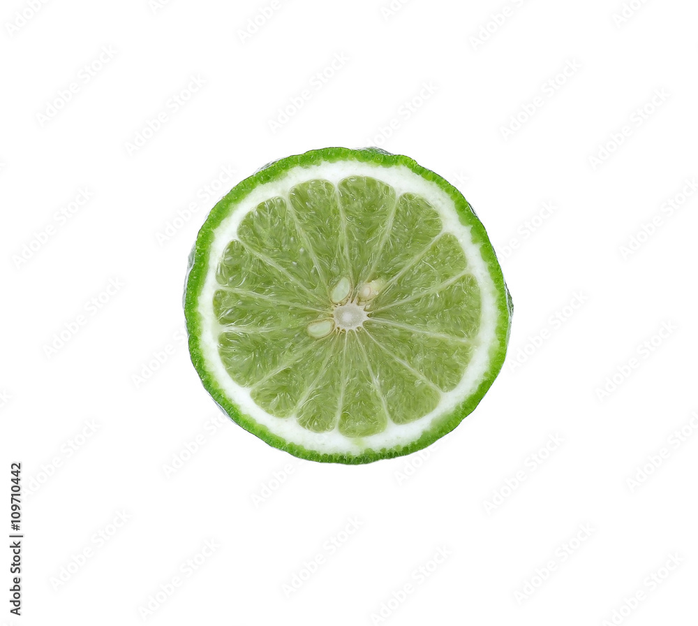 Bergamot isolated on white background Bergamot isolated on white background