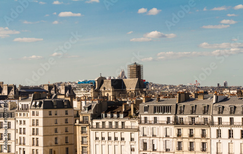 The panorama of Paris.