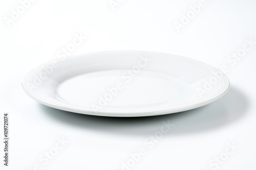 white dinner plate