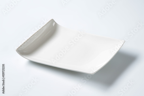 white appetizer plate
