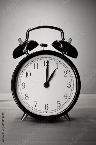 Alarm clock closeup