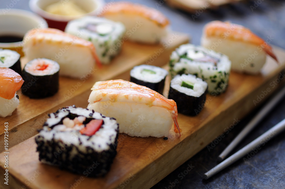 Sushi selection Sushi selection