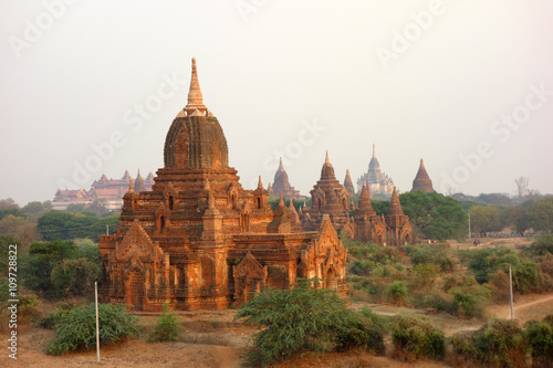 Temples, pagodas and stupas of Bagan (Myanmar)
