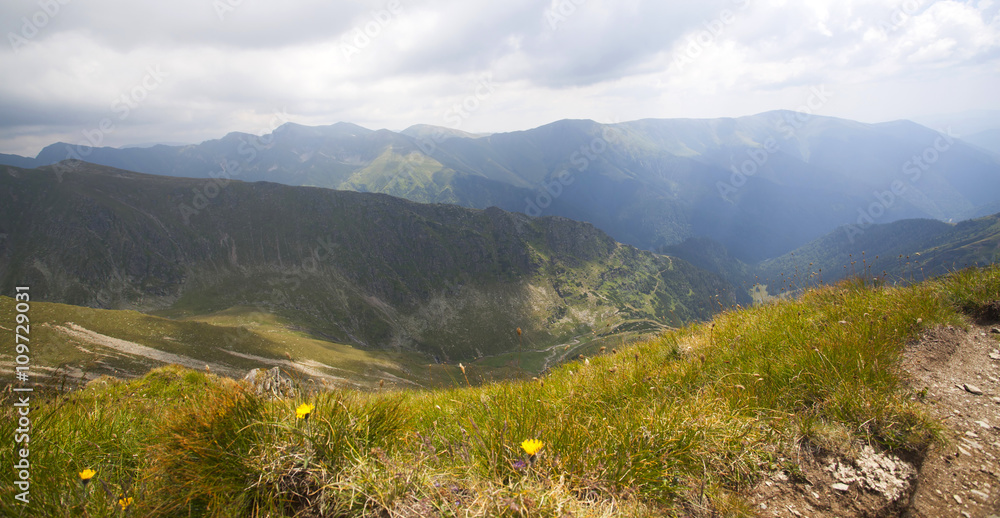 Naklejka premium Mountain landscape