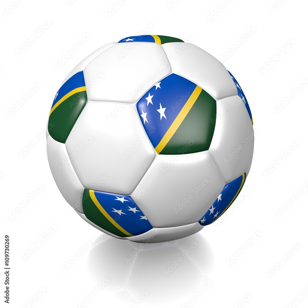 Football soccer ball with a national flag texture Football soccer ball with a national flag texture