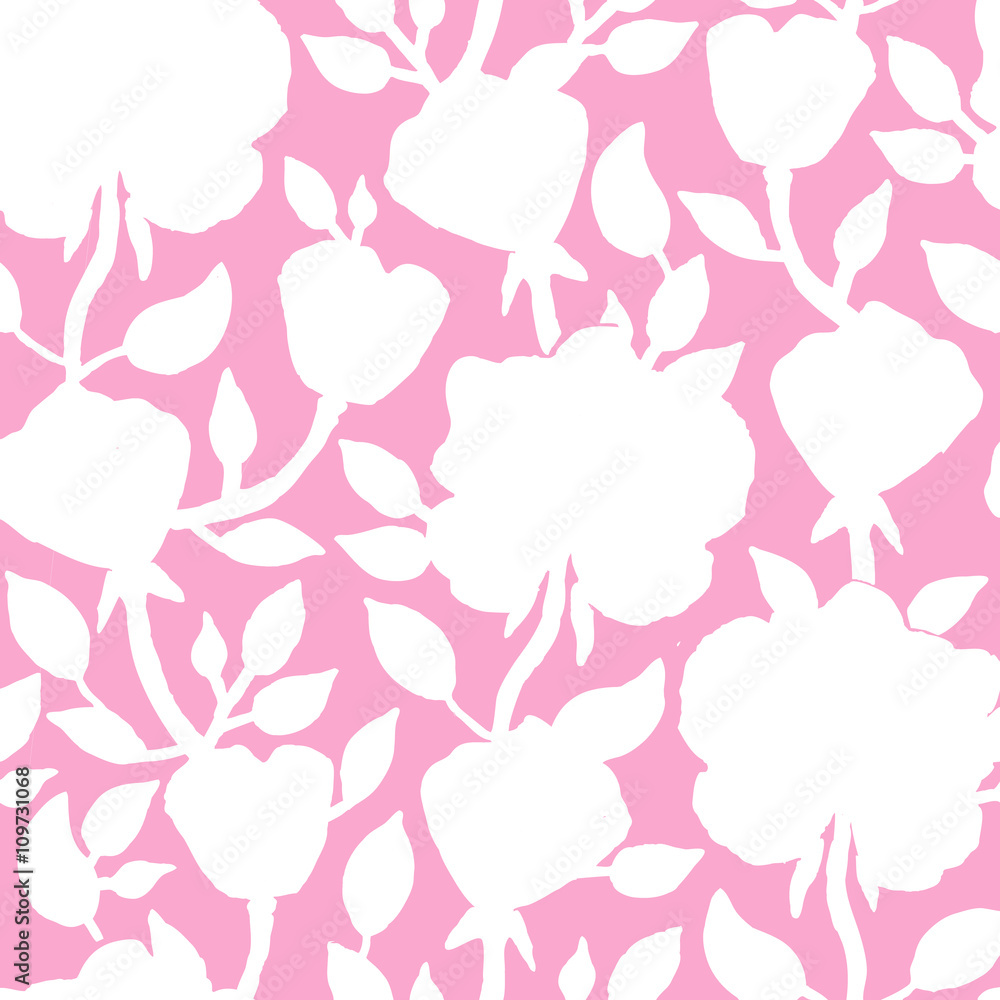 Floral seamless pattern. illustration for beautiful design