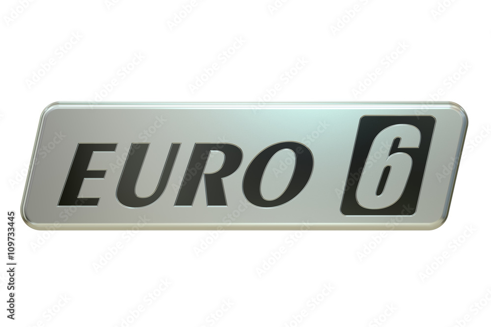 Euro 6 concept, 3D rendering Euro 6 concept, 3D rendering