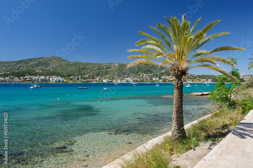 Porto Rafti harbor view, Greece photo