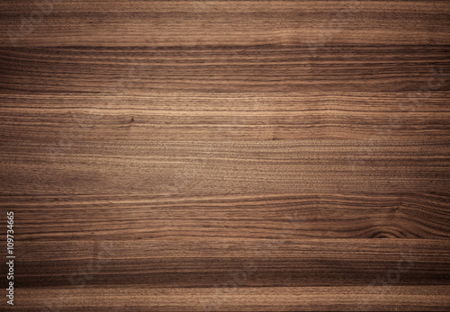 background of Walnut wood surface