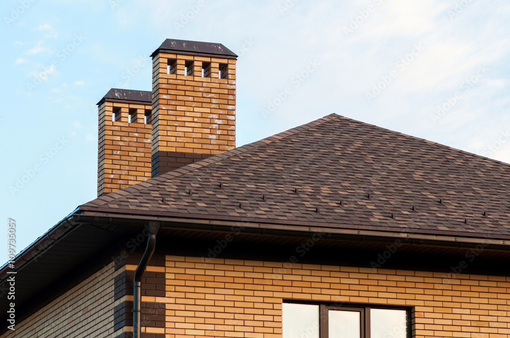 Fototapeta premium Brick chimney