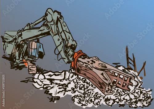 demolition work
