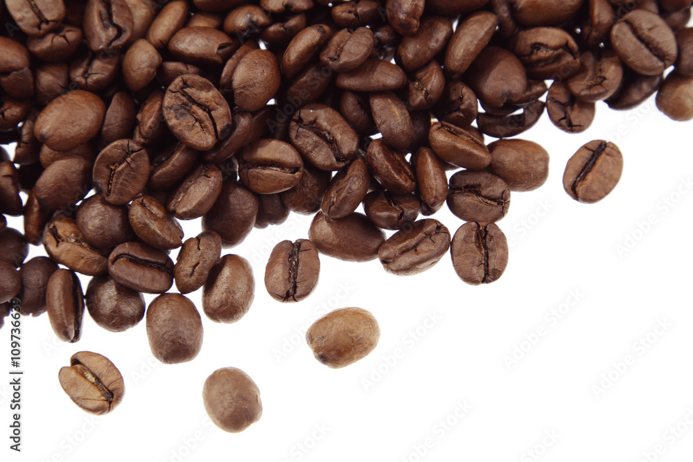 Naklejka premium Coffee beans