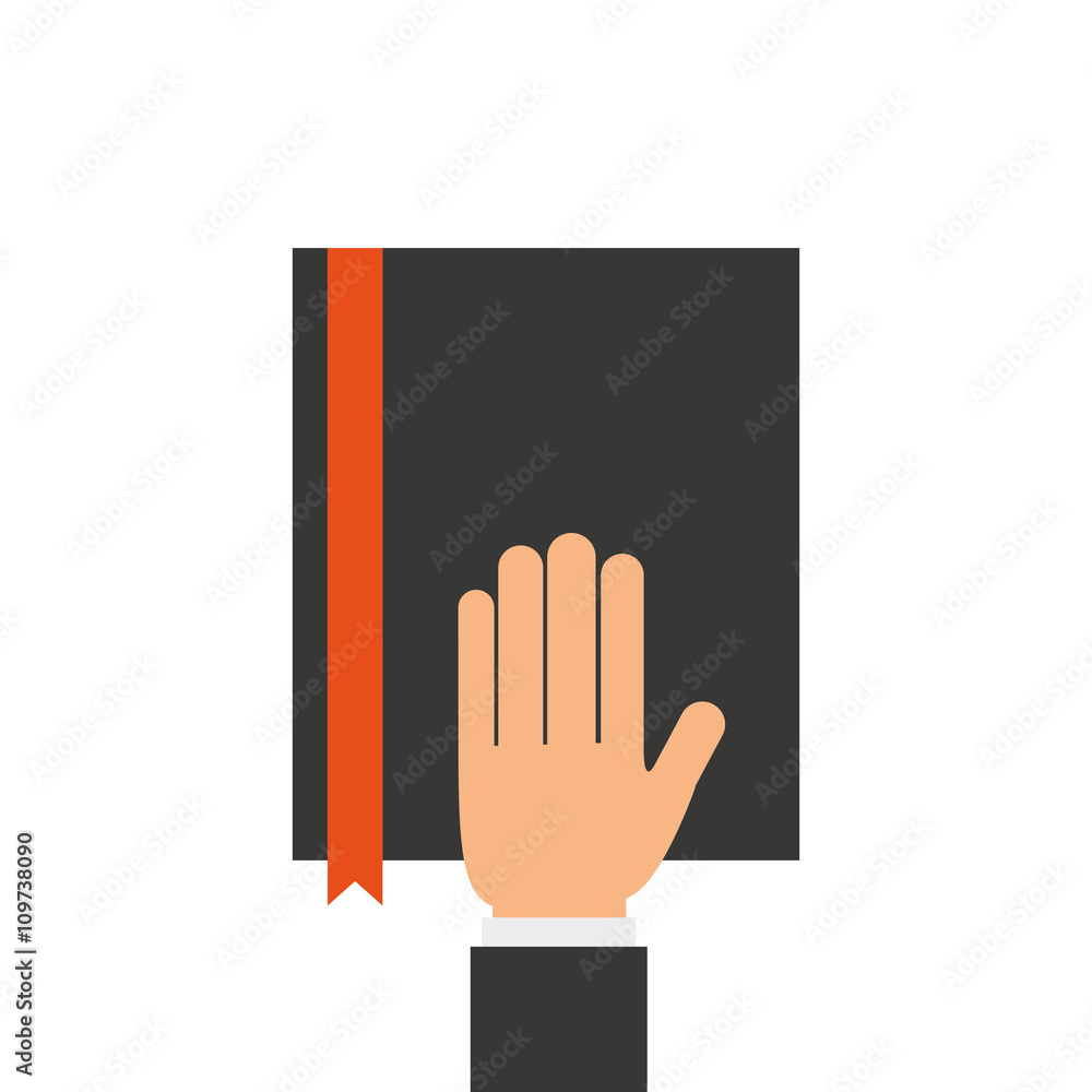 Obraz premium justice system concept design 