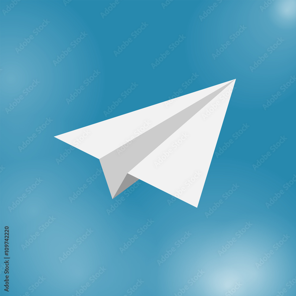 paper airplane web icon illustration paper airplane web icon illustration