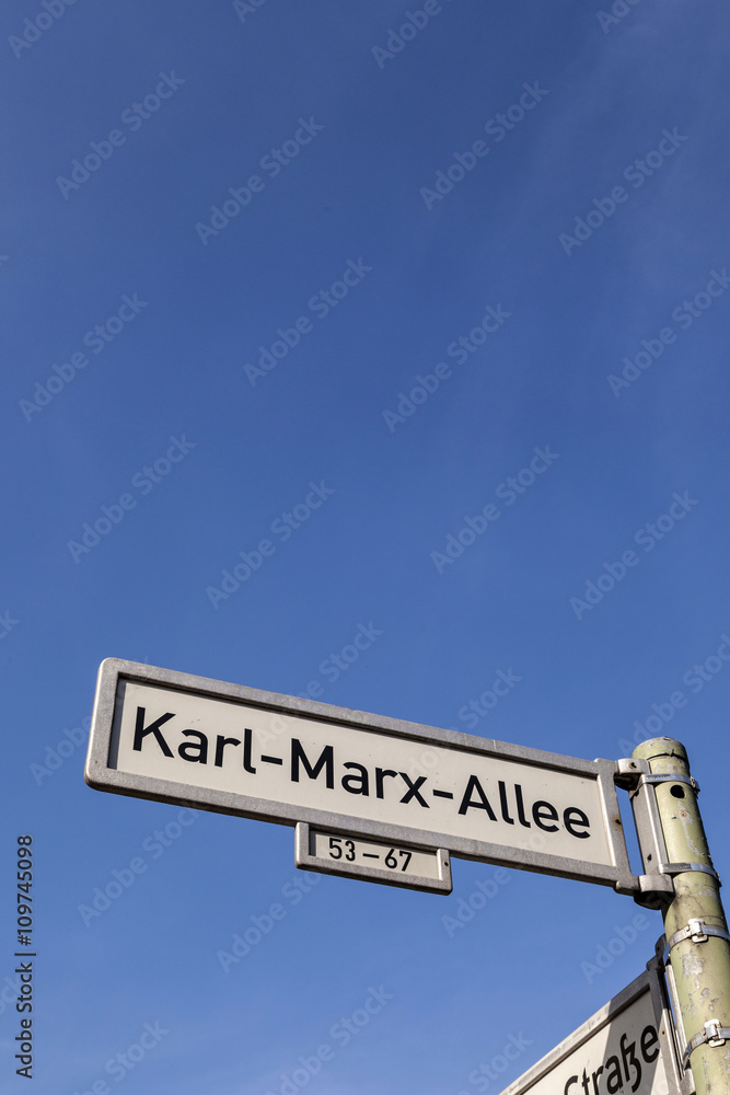 Fototapeta premium Karl-Marx-Allee, Berlin, Germany