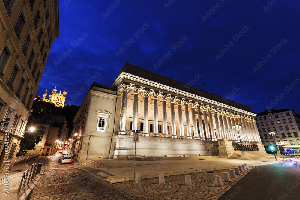 Fototapeta premium Courthouse in Lyon
