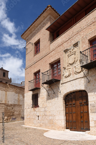 The Houses of the Treaty in Tordesillas, Valladolid province, Ca