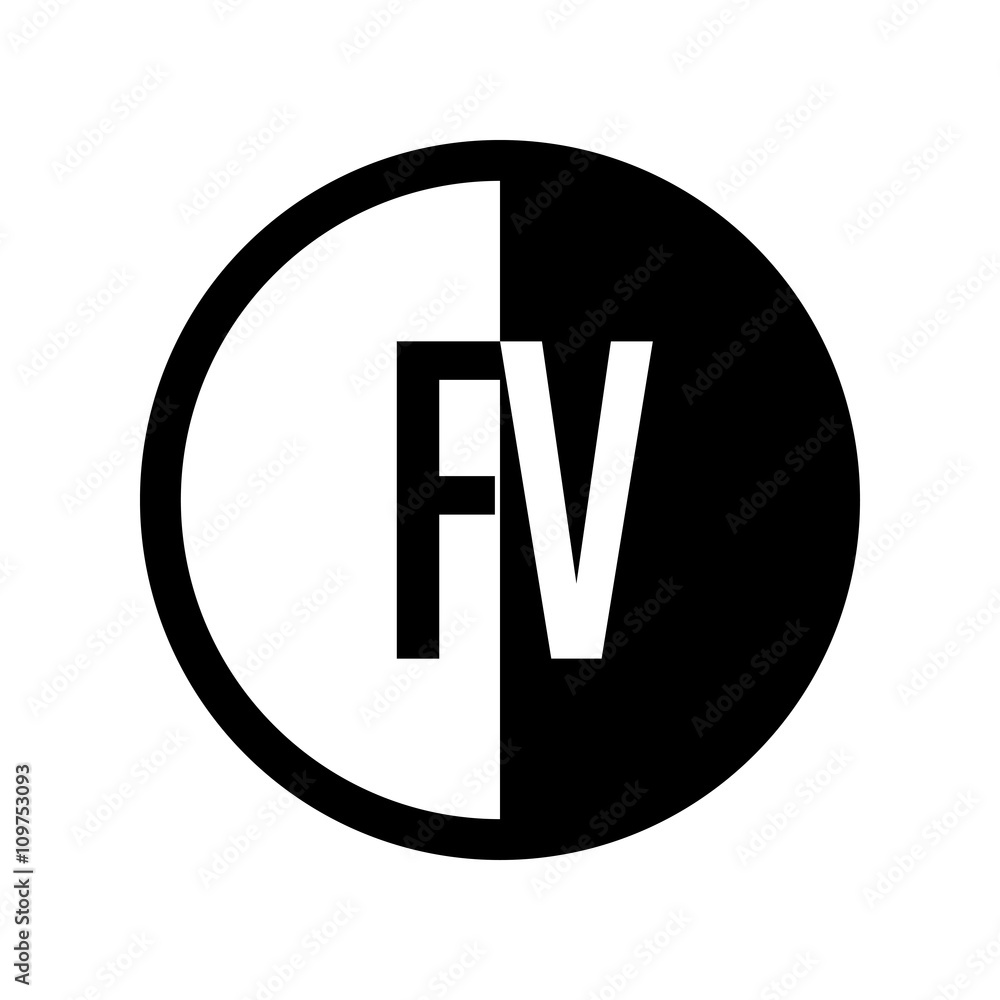 INITIAL CIRCLE HALF LOGO