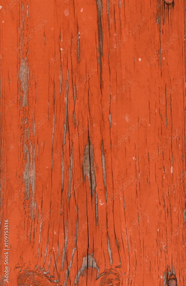 Obraz premium Old painted wood