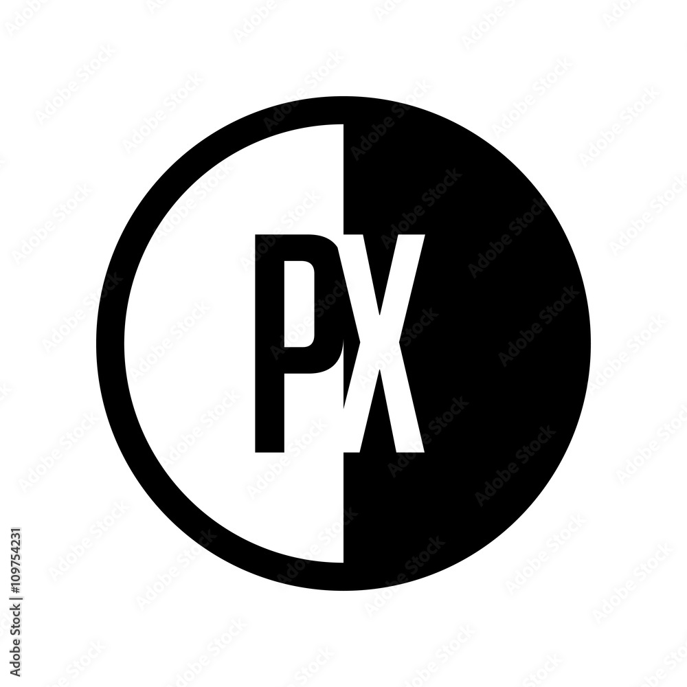 INITIAL CIRCLE HALF LOGO INITIAL CIRCLE HALF LOGO