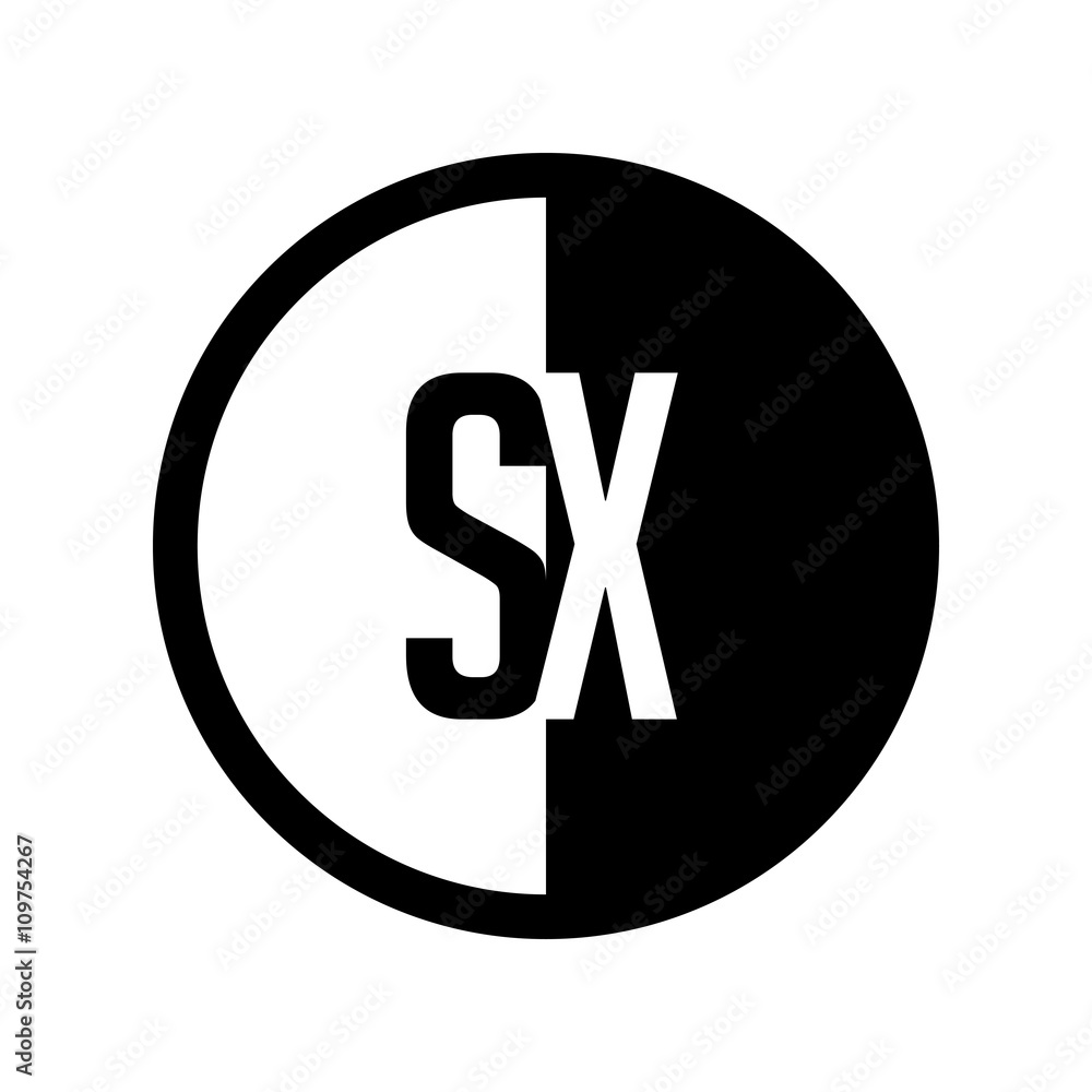 INITIAL CIRCLE HALF LOGO