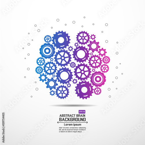 Abstract brain gear