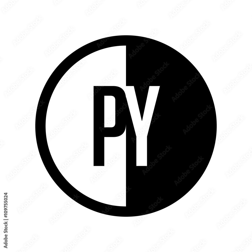 INITIAL CIRCLE HALF LOGO INITIAL CIRCLE HALF LOGO